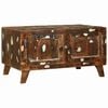 vidaXL Couchtisch Mehrfarbig Massives upgecyceltes Holz