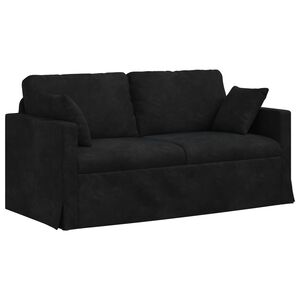vidaXL Sofa Schwarz 158 x 78 x 80 cm Samt
