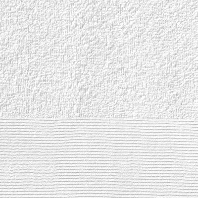 vidaXL Handtücher 10 Stk. Baumwolle 350 g/m² 50 x 100 cm Weiß