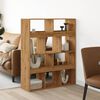 vidaXL Raumteiler Artisan-Eiche 100x33x125,5 cm Holzwerkstoff