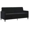 vidaXL Sofa mit Stauraum Schwarz 192 x 78 x 87 cm Polyester