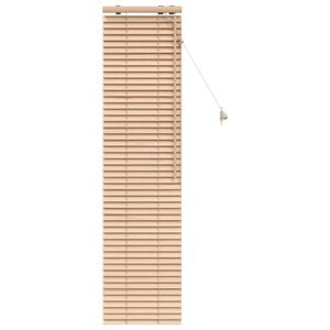 vidaXL Jalousie Eichenoptik 40 x 160 cm 35 mm Massives Paulownia-Holz