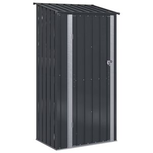 vidaXL Gartenh&uuml;tten Anthrazit 103 x 74 x 200 cm Metall