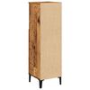 vidaXL Badschrank Altholz-Optik 30x30x100 cm Holzwerkstoff