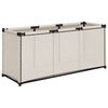 vidaXL Aufbewahrungsbox Creme 105x34,5x45 cm Stoff