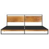 vidaXL Bett Metall 200x200 cm