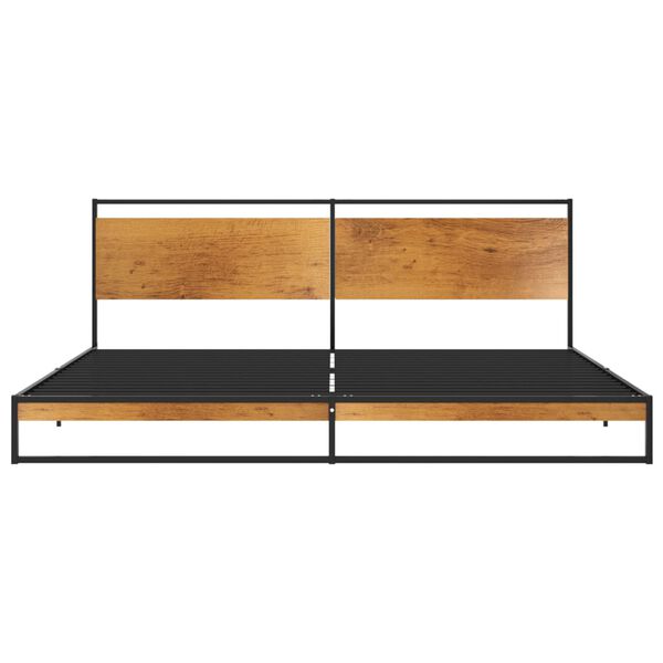 vidaXL Bett Metall 200x200 cm