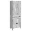 vidaXL 2 stk. Grau Sonoma