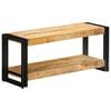 vidaXL TV-Schrank 90x30x40 cm Massivholz Mango