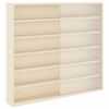 vidaXL Wanddisplay-Case mit Regal Beige 60 x 8,5 x 54 cm Sperrholz