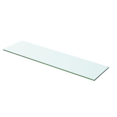 vidaXL Regalboden Glas Transparent 60 cm x 12 cm