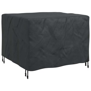 vidaXL M&ouml;belbezug Uni Schwarz 113 x 113 x 73 cm 420D