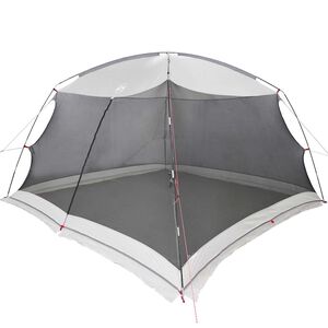 vidaXL Moskitonetz-Zelt mit Dach Grau 380 x 380 x 225 cm