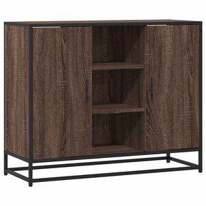 vidaXL Sideboard Braun Eichen-Optik 92x35x76 cm Holzwerkstoff