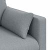 vidaXL Sofa Hellgrau Gesamtabmessungen: 158 x 78 x 80 cm (B x T x H)