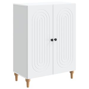 vidaXL Sideboard Wei&szlig; 66 x 34,5 x 90 cm Holzwerkstoff