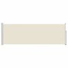 vidaXL Ausziehbare Seitenmarkise 100x300 cm Creme