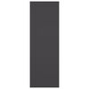 vidaXL TV-Schrank Grau 30,5x30x90 cm Holzwerkstoff