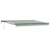 vidaXL Manueller Markisenrahmen mit LEDs 4 &times; 3,5 m