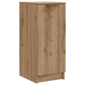 vidaXL Schuhschrank Artisan-Eiche 29,5x35x70 cm Holzwerkstoff