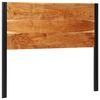 vidaXL Kopfteil 120 cm Massivholz Akazie und Eisen
