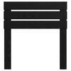 vidaXL Kopfteil mit Kopfteil Schwarz Eichen-Optik 75 cm Holzwerkstoff