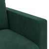 vidaXL Sofa Dunkelgr&uuml;n Gesamtabmessungen: 158 x 78 x 80 cm (B x T x H)