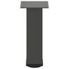 vidaXL Couchtischbeine 4 Stk. Anthrazit 42-44 cm Stahl