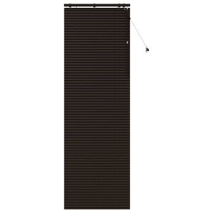 vidaXL Venezianische Jalousie Dunkelbraun 70 x 250 cm 35 mm