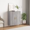vidaXL Sideboard Grau Sonoma 69,5x34x90 cm Holzwerkstoff