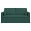 vidaXL Sofa Dunkelgr&uuml;n Gesamtabmessungen: 158 x 78 x 80 cm (B x T x H)