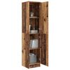 vidaXL Highboard Altholz 35 x 39 x 168 cm Holzwerkstoff