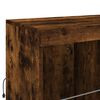 vidaXL Sideboard mit LED-Leuchten R&auml;uchereiche 81x37x100 cm