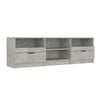 vidaXL TV-Schrank Betongrau 150x33,5x45 cm Holzwerkstoff