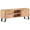 vidaXL TV-Schrank 120x30x42 cm Akazie Massivholz mit Naturkanten