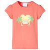 vidaXL Kinder-T-Shirt Korallenrosa 92