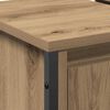 vidaXL Waschbeckenschrank Artisan-Eiche 60 x 35 x 60 cm Holzwerkstoff
