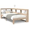 vidaXL Massivholzbett mit Regal ohne Matratze 100x200 cm Kiefer