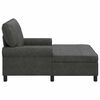vidaXL Lounge-Liege mit Kissen Schwarz 91 x 157 x 91 cm Kunstleder