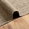 vidaXL Teppich ZIZUR Beige 240x340 cm Jute-Optik Indoor und Outdoor