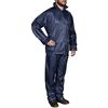 vidaXL Blaue Regenbekleidung f&uuml;r M&auml;nner 2-teilig mit Kapuze Gr&ouml;&szlig;e XXL