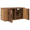 vidaXL Wand-TV-Schrank Set 3 pcs Altholz 80 x 34,5 x 40 cm