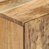 vidaXL Waschbeckenunterschrank 62x33x58 cm Massivholz Mango