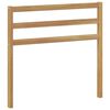 vidaXL R&uuml;ckenlehnenmodul Wei&szlig; 79 x 4 x 73 cm Massivholz Akazie