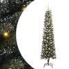 vidaXL K&uuml;nstlicher Weihnachtsbaum mit 300 LEDs mit St&auml;nder Gr&uuml;n 180 cm