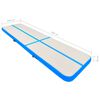 vidaXL Aufblasbare Gymnastikmatte mit Pumpe 800x100x20 cm PVC Blau