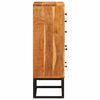vidaXL Schubladenkommode Natur 55 x 30 x 90 cm Massivholz Akazie