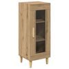 vidaXL Sideboard Artisan-Eiche 34,5 x 32,5 x 90 cm Holzwerkstoff
