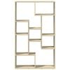 vidaXL B&uuml;cherregal Sonoma-Eiche 72x20x120,5 cm Holzwerkstoff