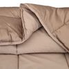 vidaXL Sommerdecke Gold 240 x 200 cm Satin und Mikrofaser